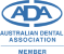 Member of the Australian Dental Association Logo